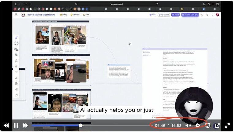New bonus all-in-one resources video lesson playing inside the member portal